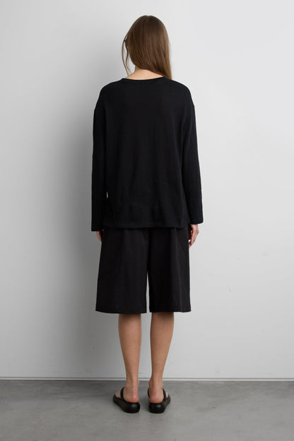 RELAXED LONG SLEEVE T-SHIRT