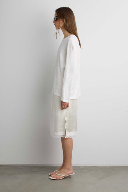 RELAXED LONG SLEEVE T-SHIRT