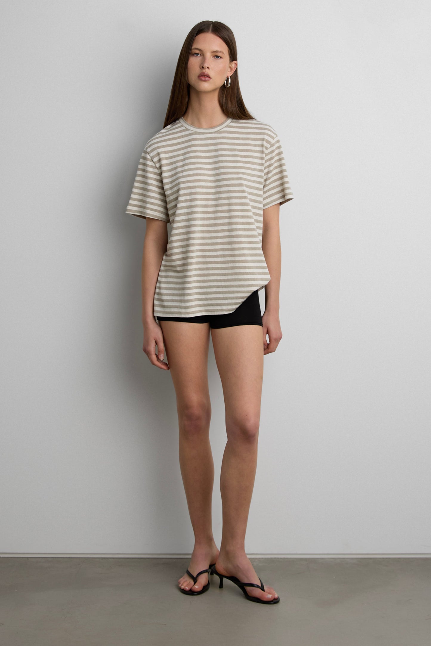 RELAXED STRIPE SHORT SLEEVE T-SHIRT