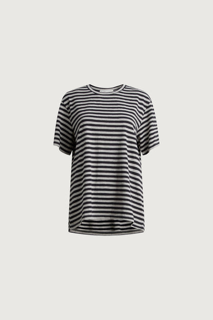 RELAXED STRIPE SHORT SLEEVE T-SHIRT