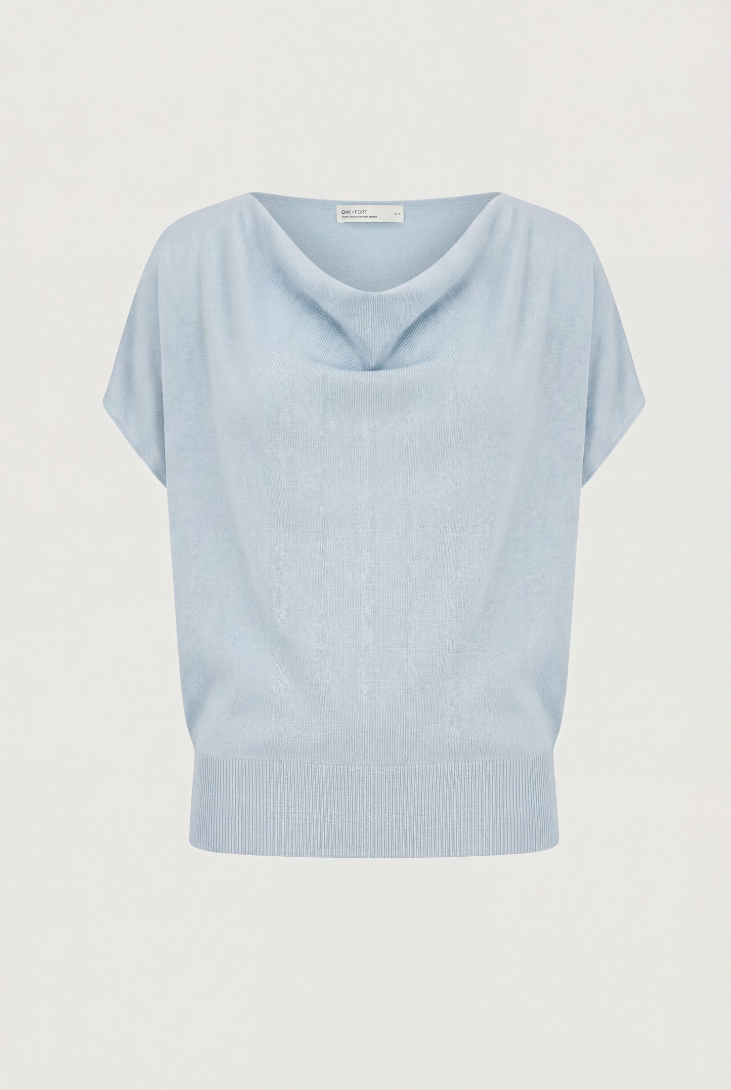 COWL NECK KNIT TOP