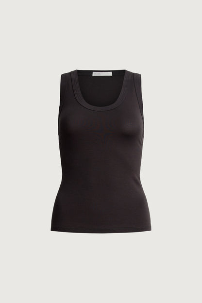 SCOOP NECK TANK TOP