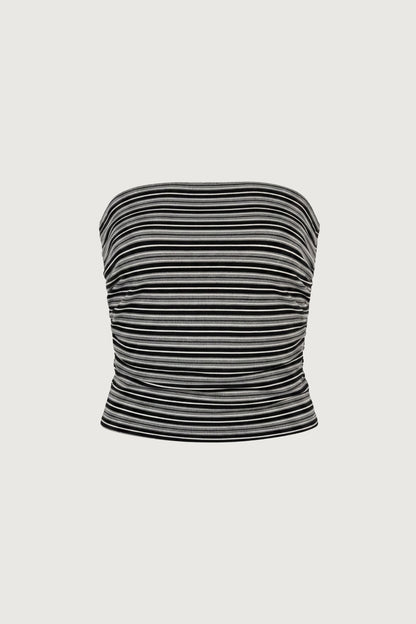 SIDE SHIRRED TUBE TOP