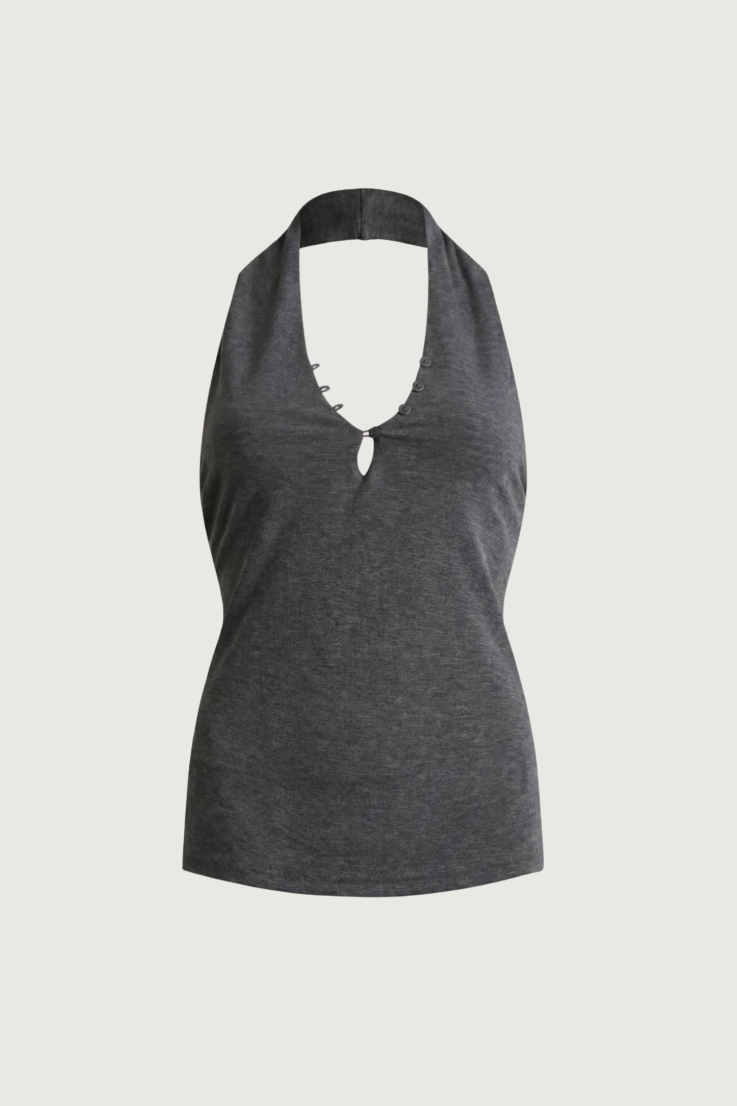 V-NECK SLEEVELESS TOP