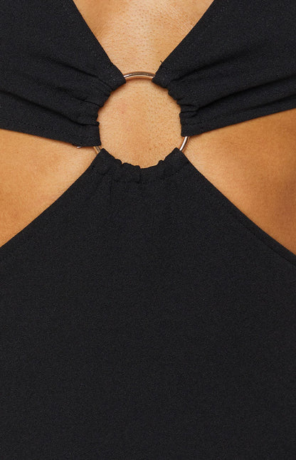 Valley Midi Dress Black