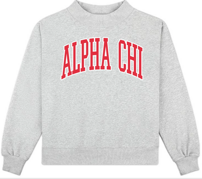 Alpha Chi Omega Mock Neck