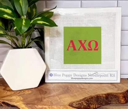 Alpha Chi Omega Needlepoint Kit Classic