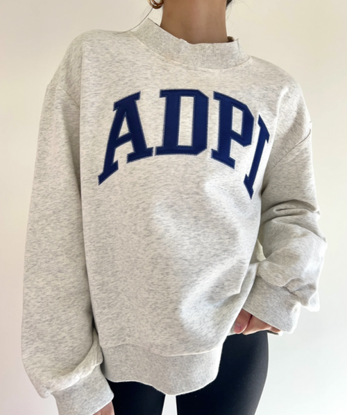 Alpha Delta Pi Mock Neck