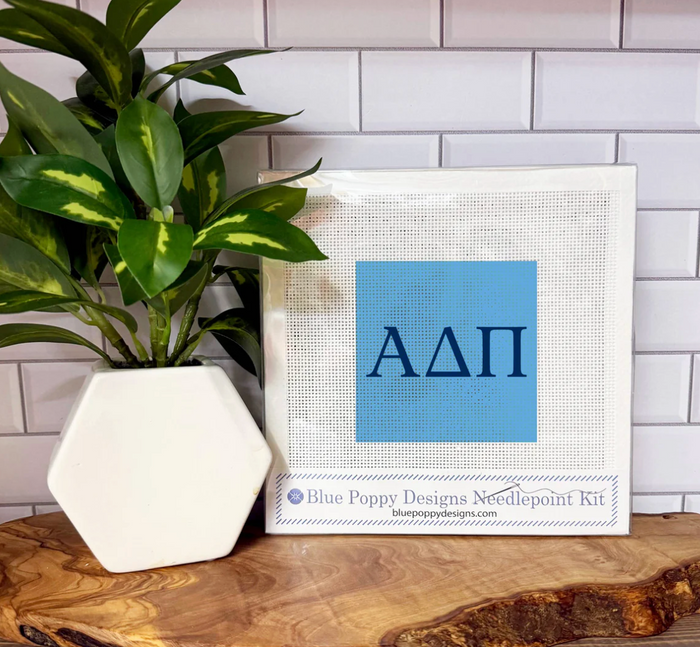 Alpha Delta Pi Needlepoint Kit Classic