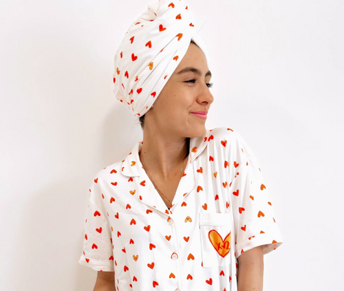 Alpha Phi hair wrap