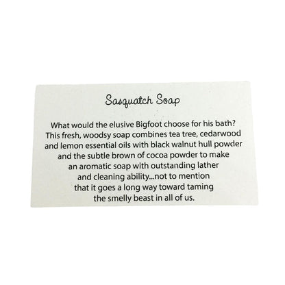 Bar Soap - Sasquatch by Seattle Sundries