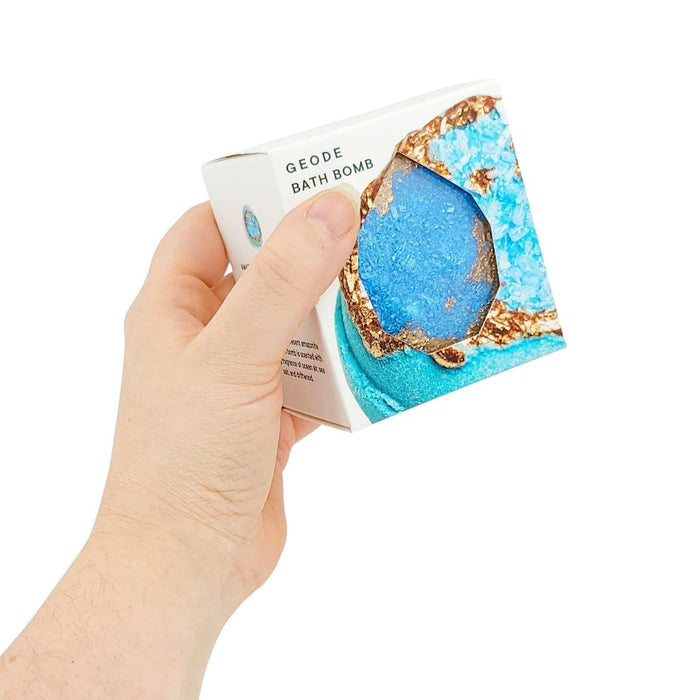 Bath Bomb - Amazonite Geode by Latika Beauty