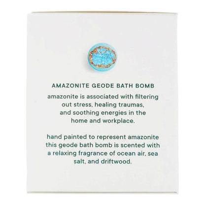Bath Bomb - Amazonite Geode by Latika Beauty