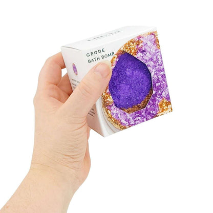 Bath Bomb - Amethyst Geode by Latika Beauty