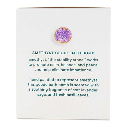 Bath Bomb - Amethyst Geode by Latika Beauty