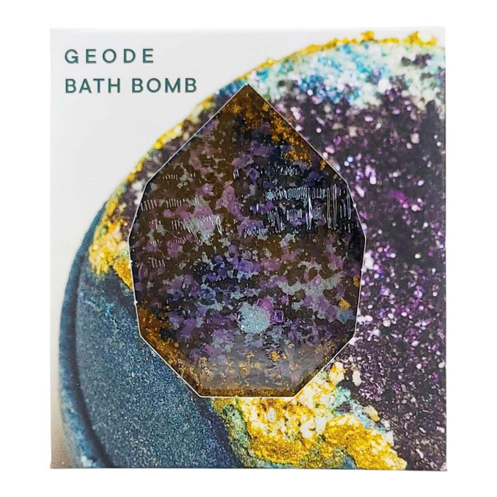 Bath Bomb - Obsidian Geode by Latika Beauty