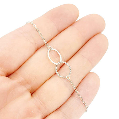 Bracelet - Infinity (Sterling Silver) by Foamy Wader