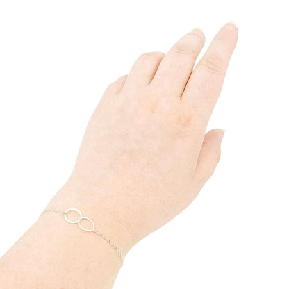 Bracelet - Infinity (Sterling Silver) by Foamy Wader