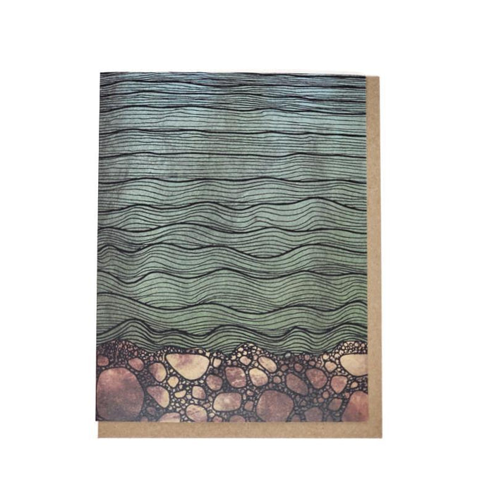 Card - River Bed by Red Umbrella Designs