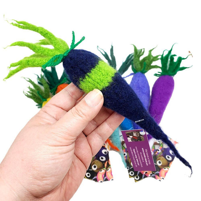 Cat Toy - Kitty Karrots (Assorted Colors) by Snooter-doots