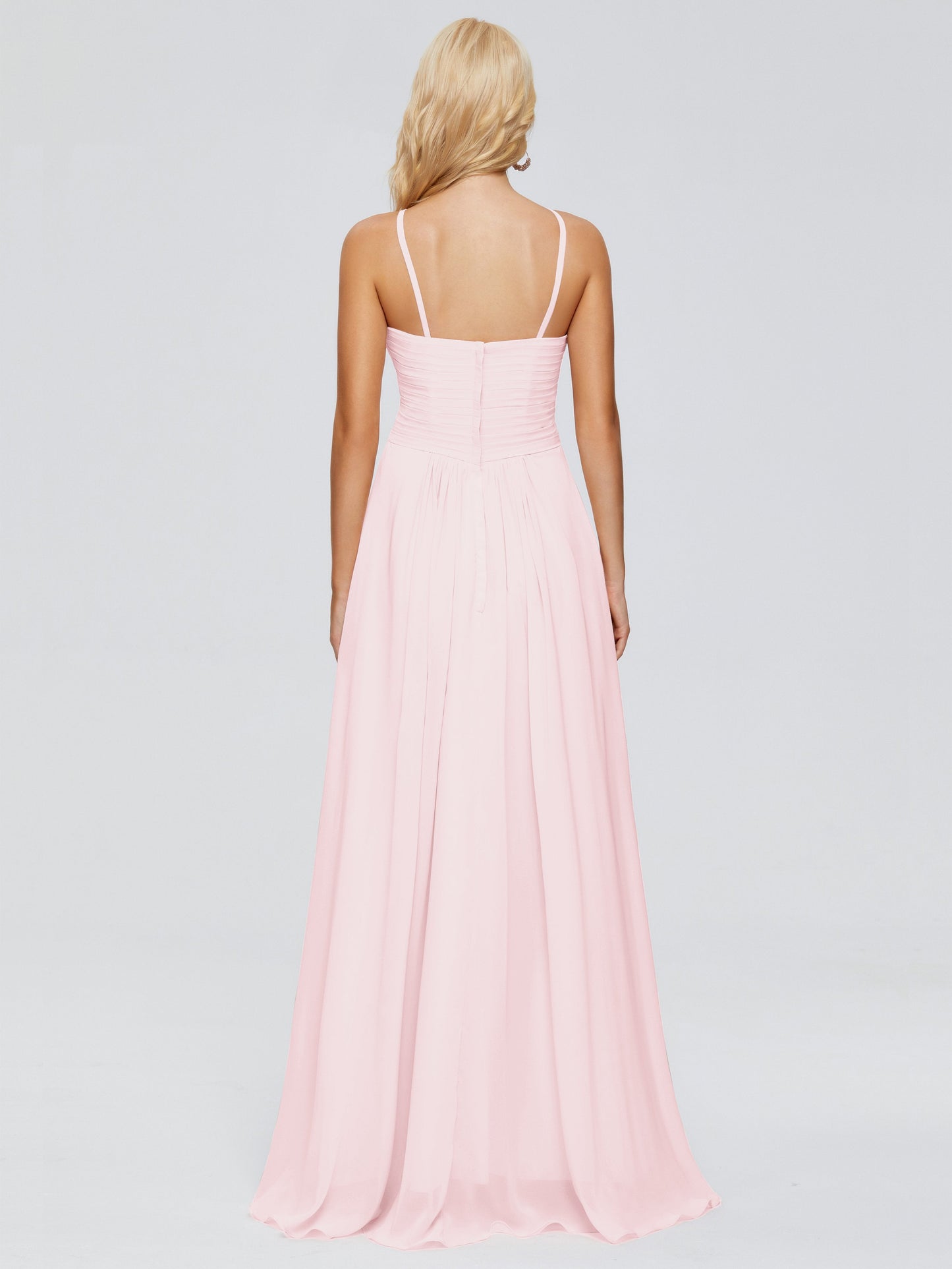 Isla Spaghetti Straps Chiffon Bridesmaid Dresses