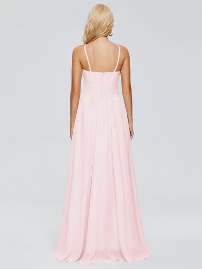Isla Spaghetti Straps Chiffon Bridesmaid Dresses