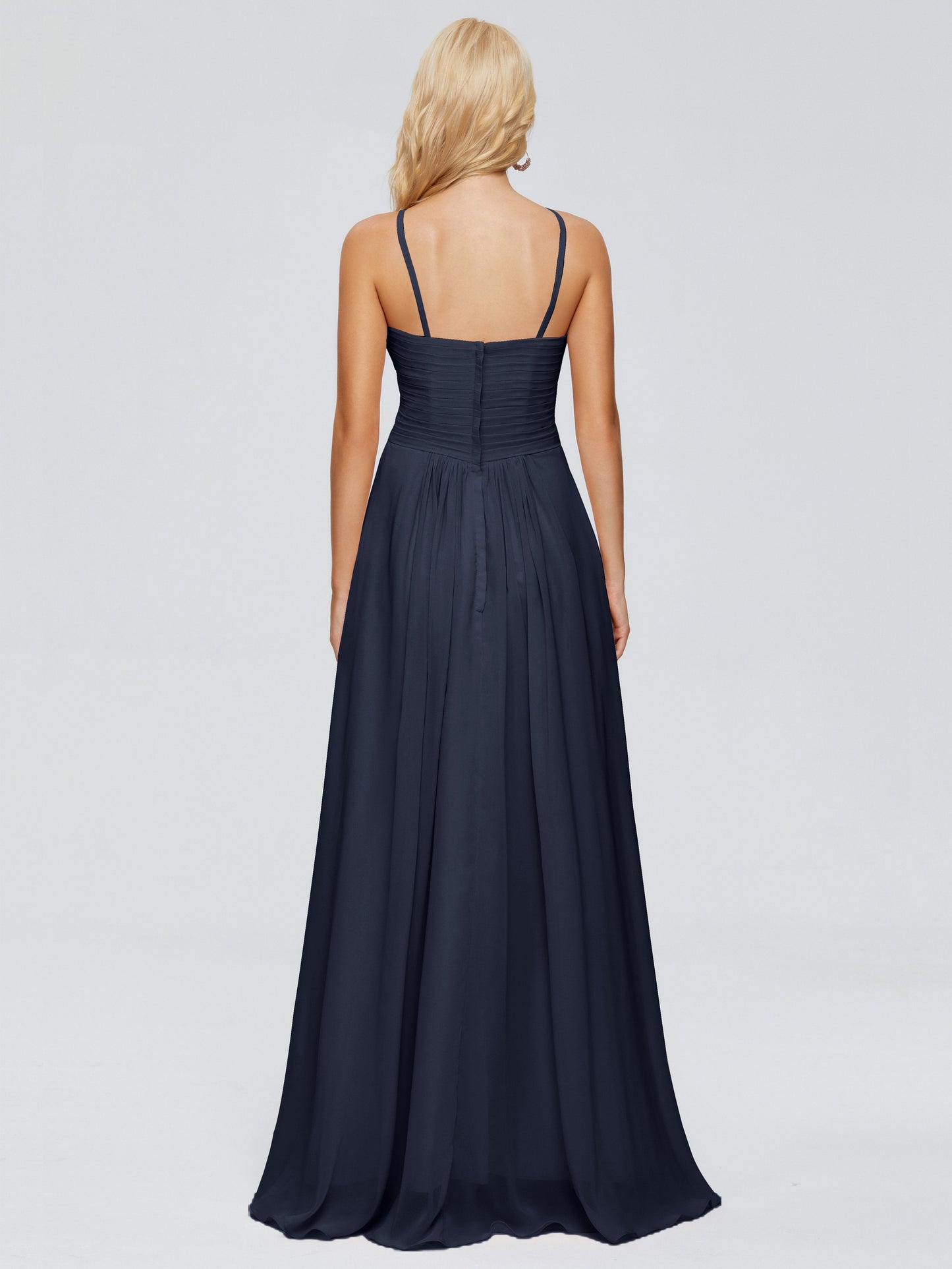 Isla Spaghetti Straps Chiffon Bridesmaid Dresses