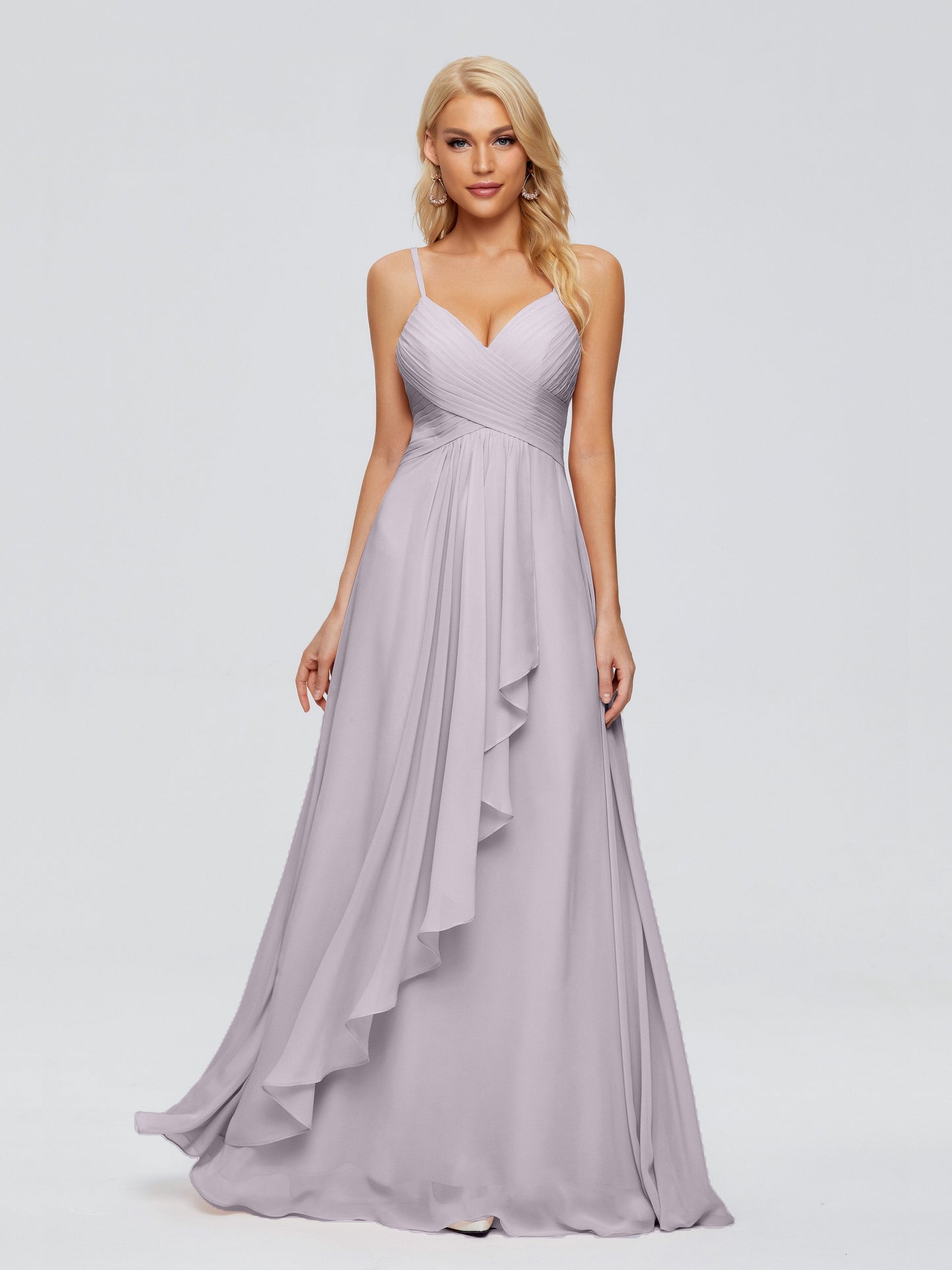 Isla Spaghetti Straps Chiffon Bridesmaid Dresses