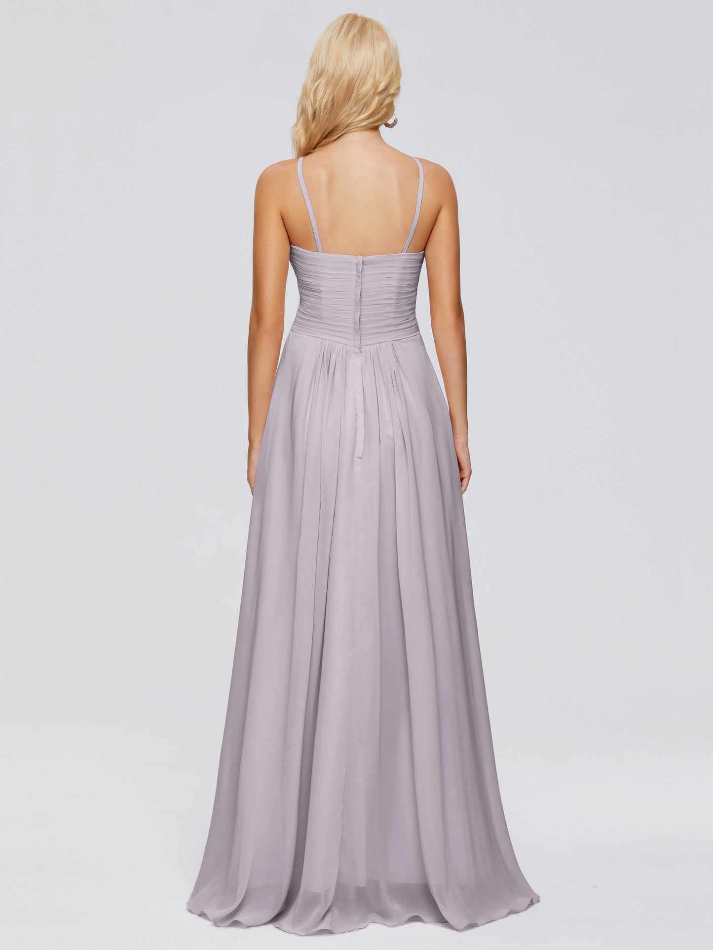 Isla Spaghetti Straps Chiffon Bridesmaid Dresses
