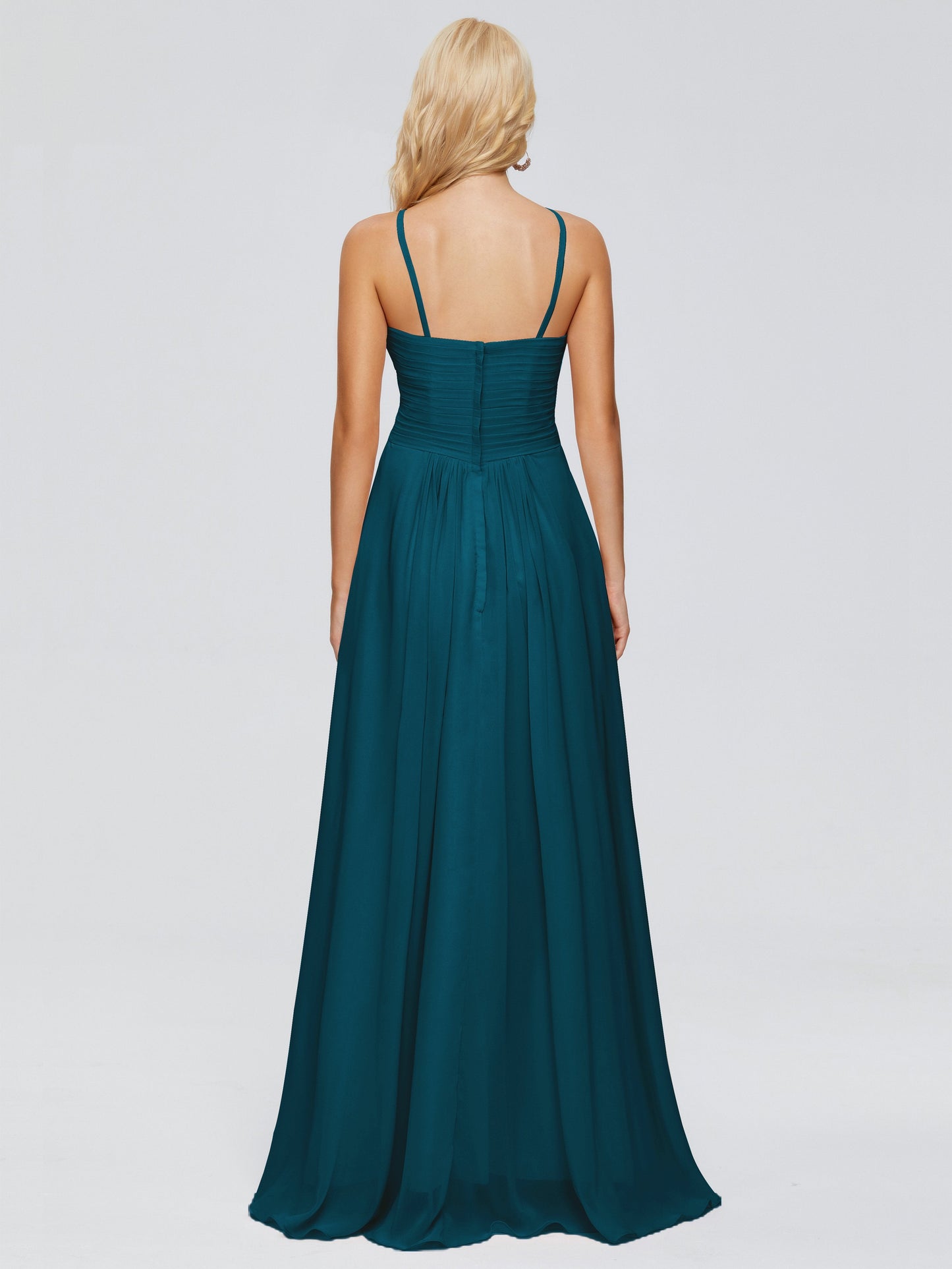 Isla Spaghetti Straps Chiffon Bridesmaid Dresses