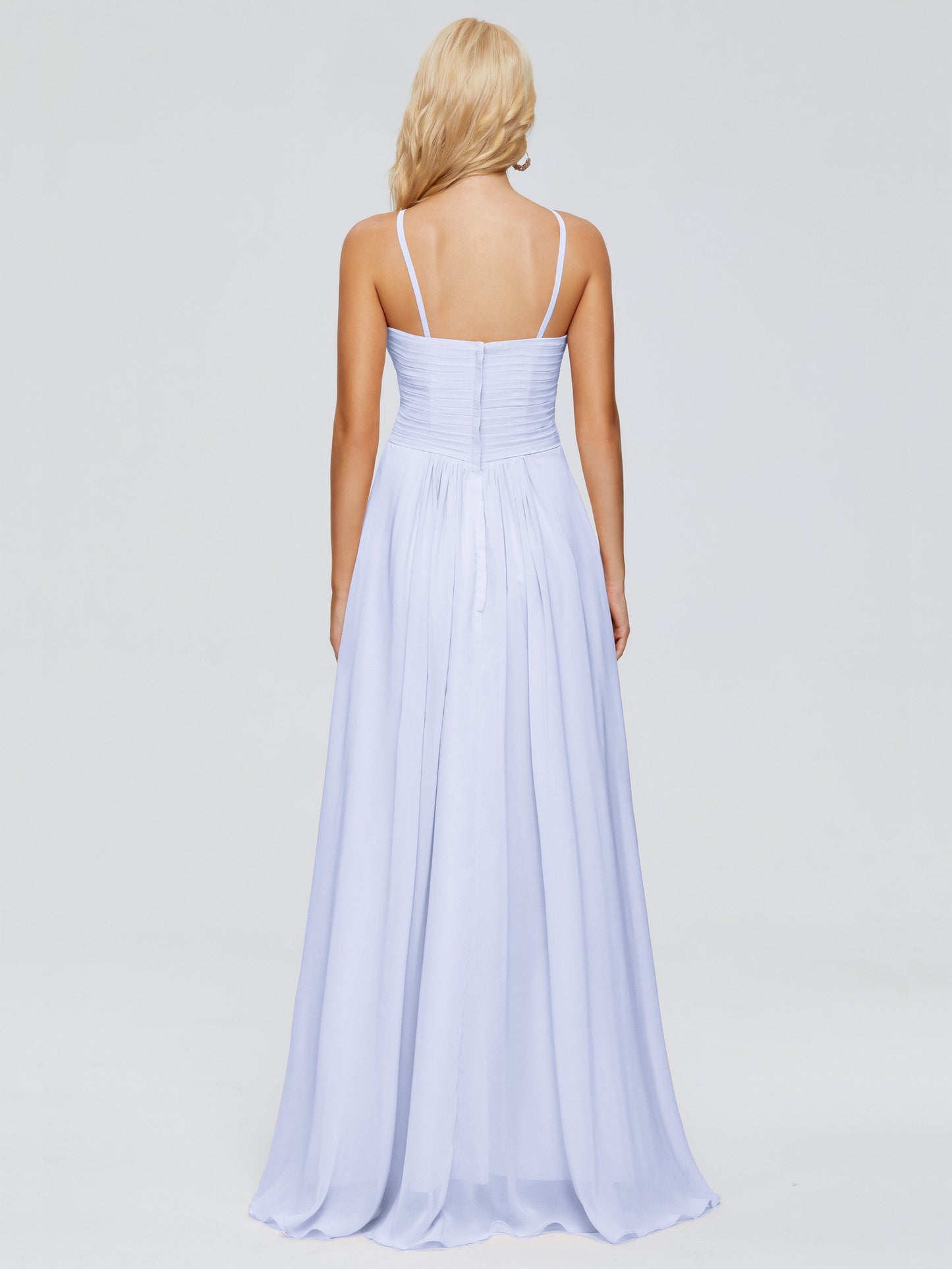 Isla Spaghetti Straps Chiffon Bridesmaid Dresses