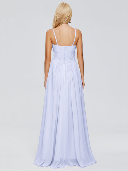 Isla Spaghetti Straps Chiffon Bridesmaid Dresses