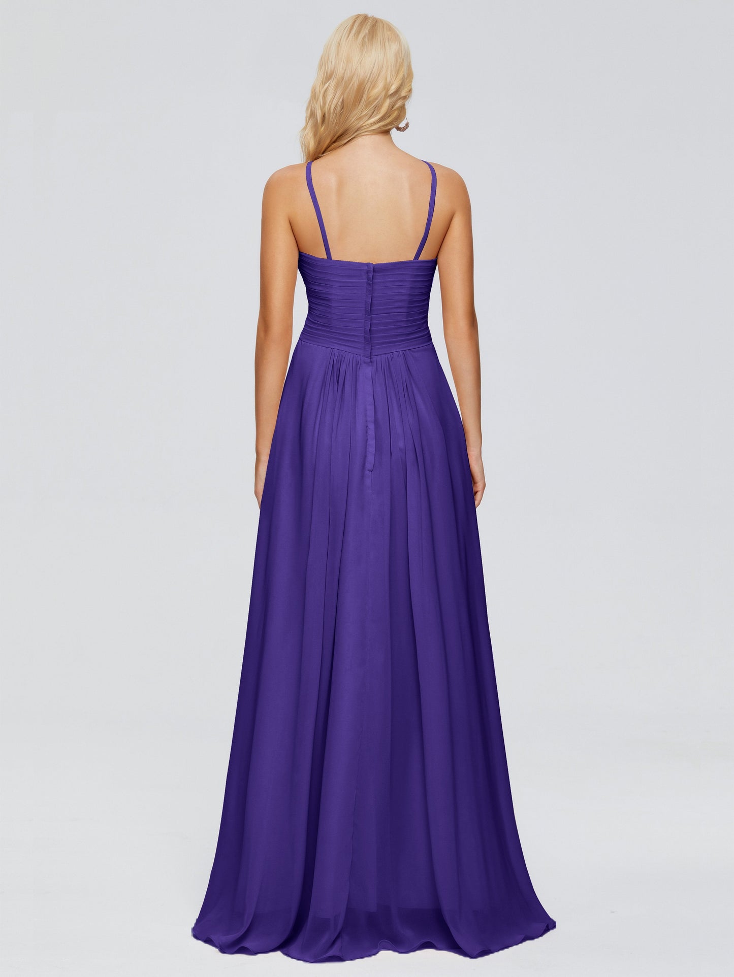 Isla Spaghetti Straps Chiffon Bridesmaid Dresses