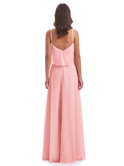 Abigail Sheath Spaghetti Straps Bridesmaid Dresses