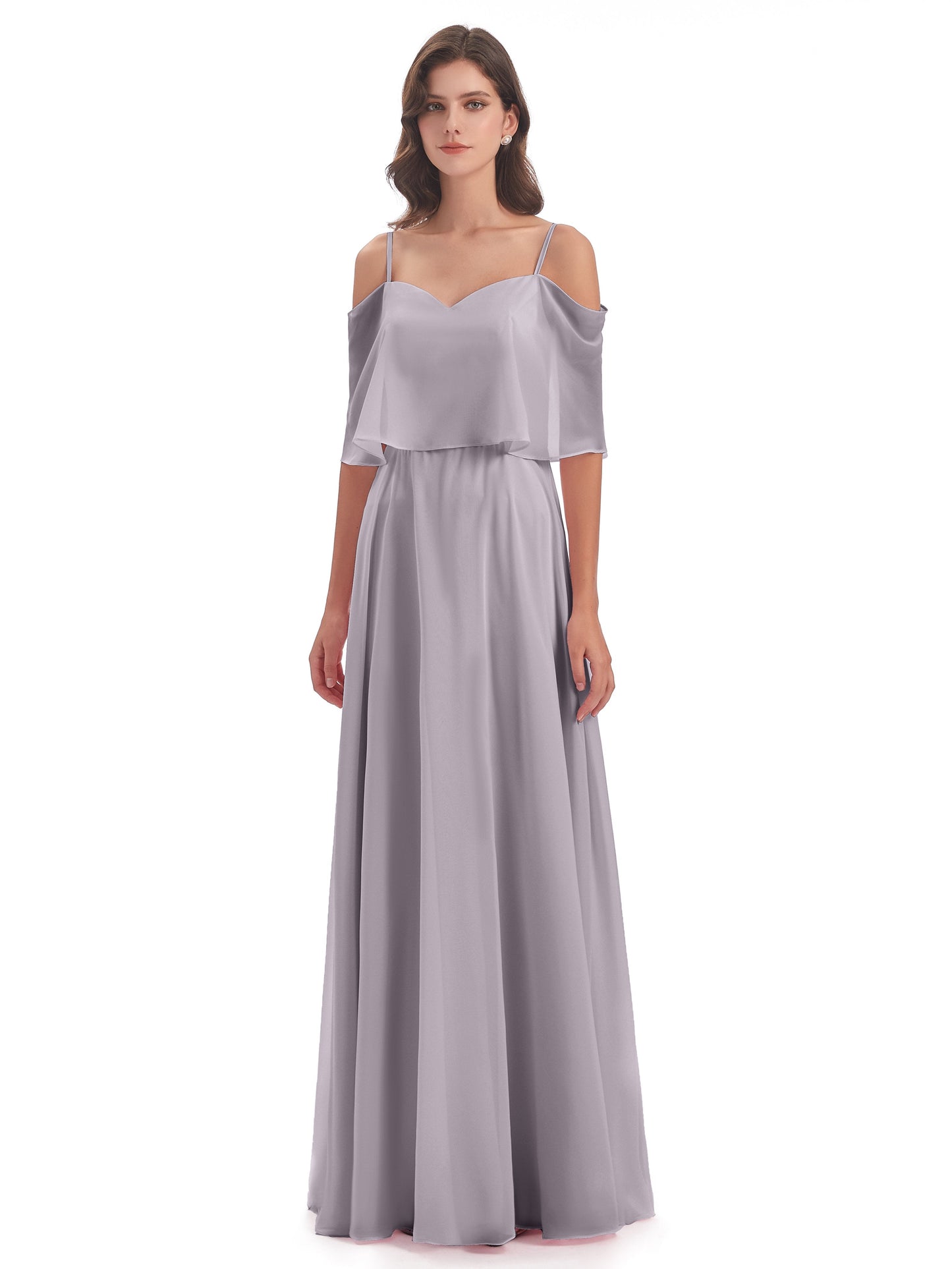 Abigail Sheath Spaghetti Straps Bridesmaid Dresses