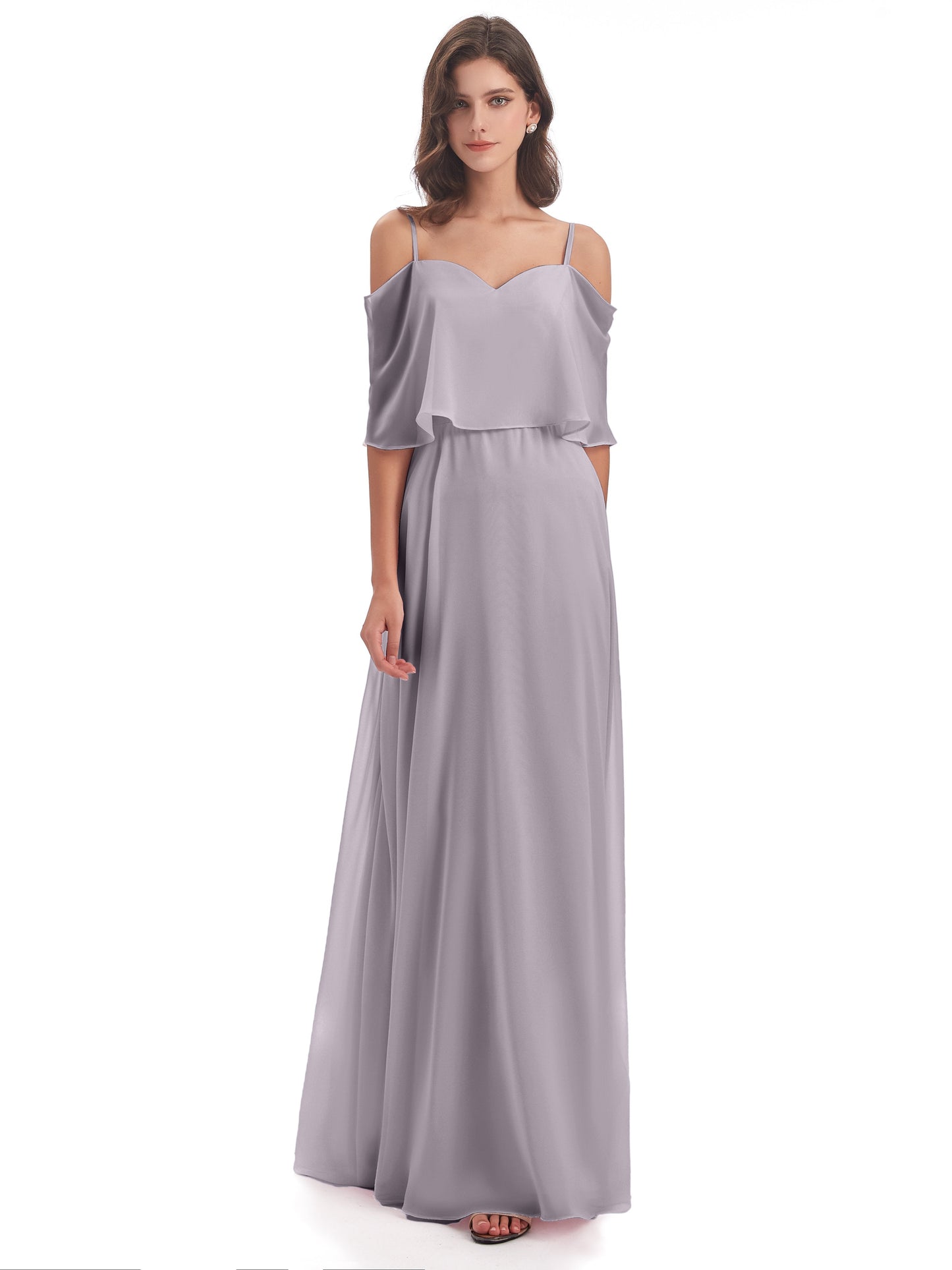 Abigail Sheath Spaghetti Straps Bridesmaid Dresses