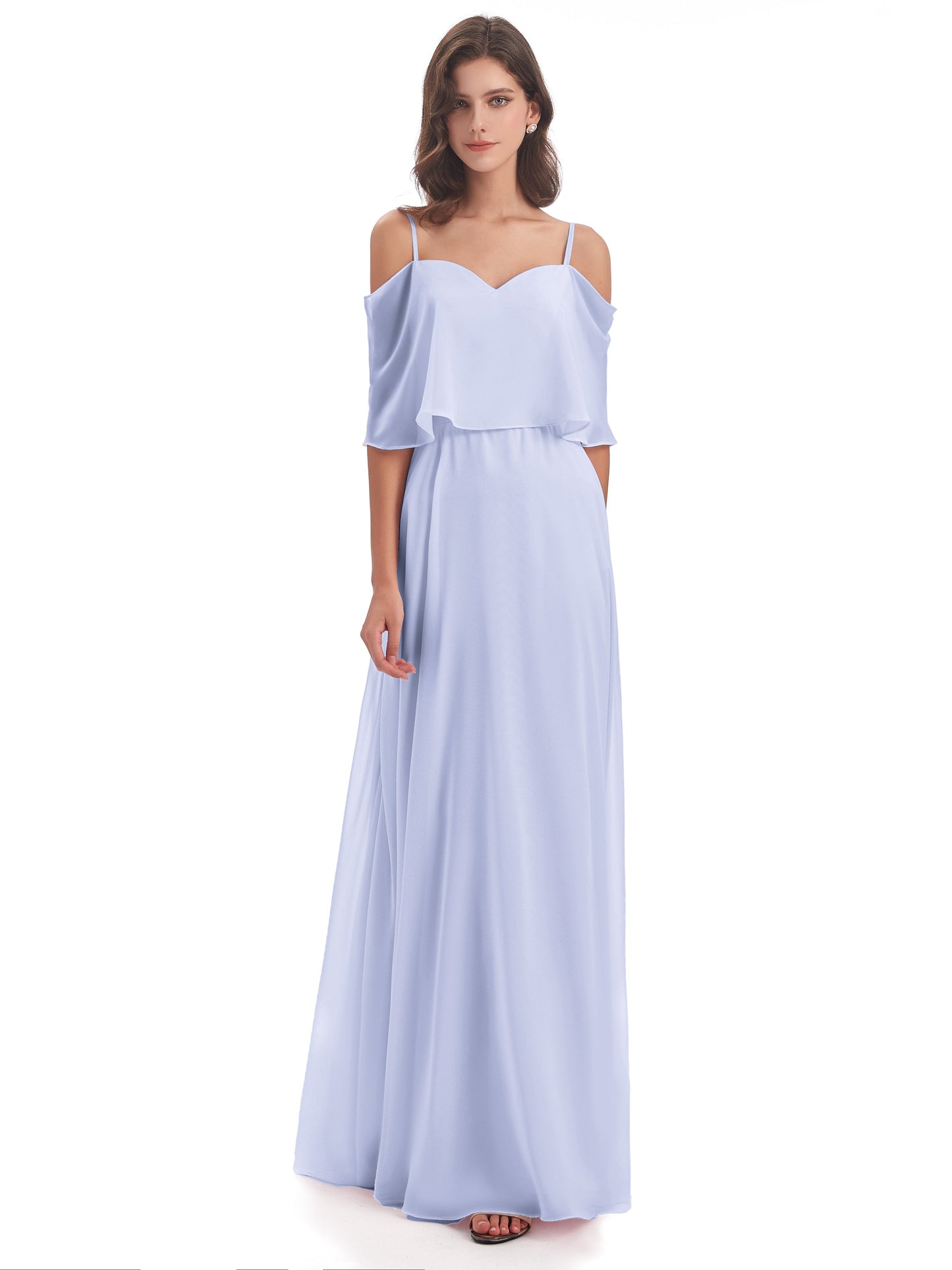 Abigail Sheath Spaghetti Straps Bridesmaid Dresses