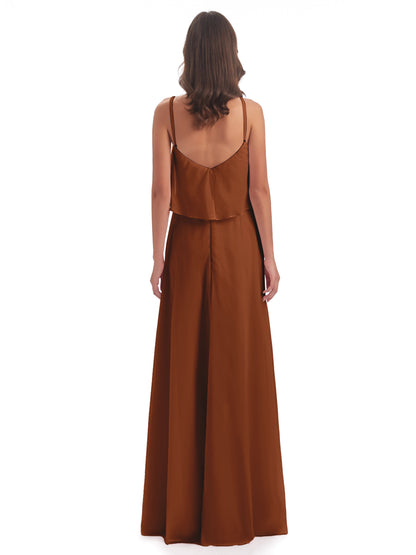 Abigail Sheath Spaghetti Straps Bridesmaid Dresses