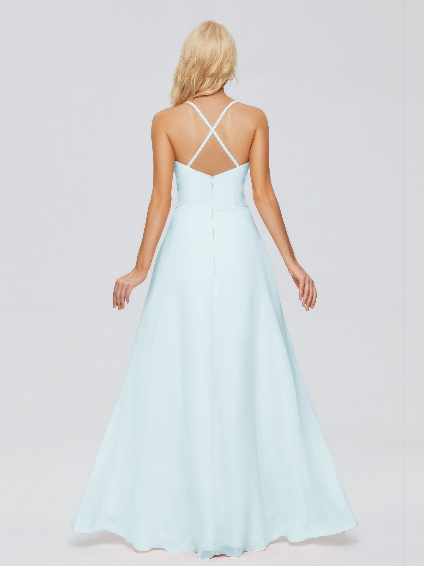 Adalynn Spaghetti Straps Chiffon Bridesmaid Dresses