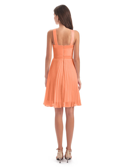 Alora Halter Chiffon Short Bridesmaid Dresses