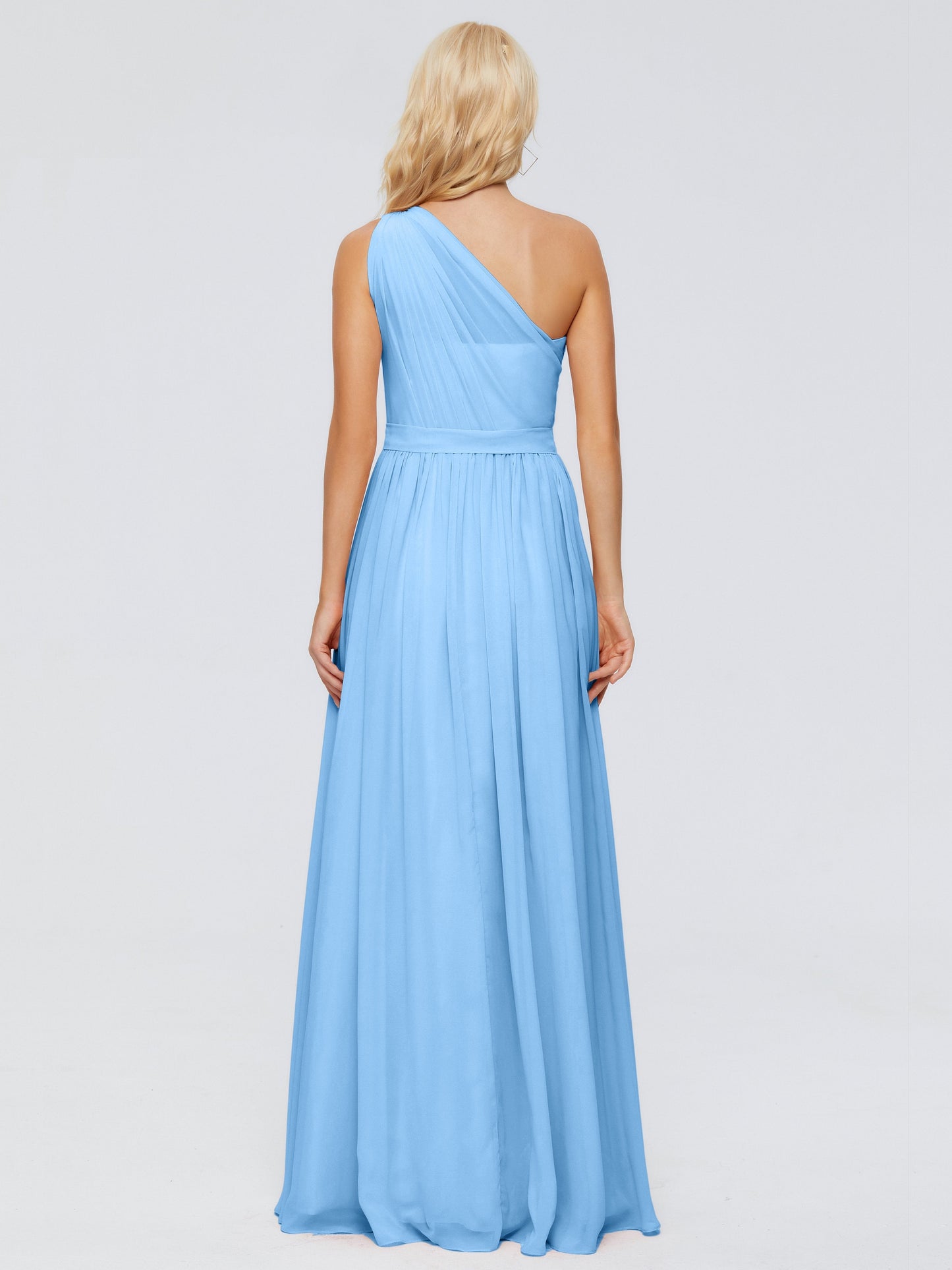 Arabella One-shoulder Chiffon Bridesmaid Dresses