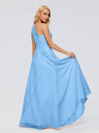 Arabella One-shoulder Chiffon Bridesmaid Dresses