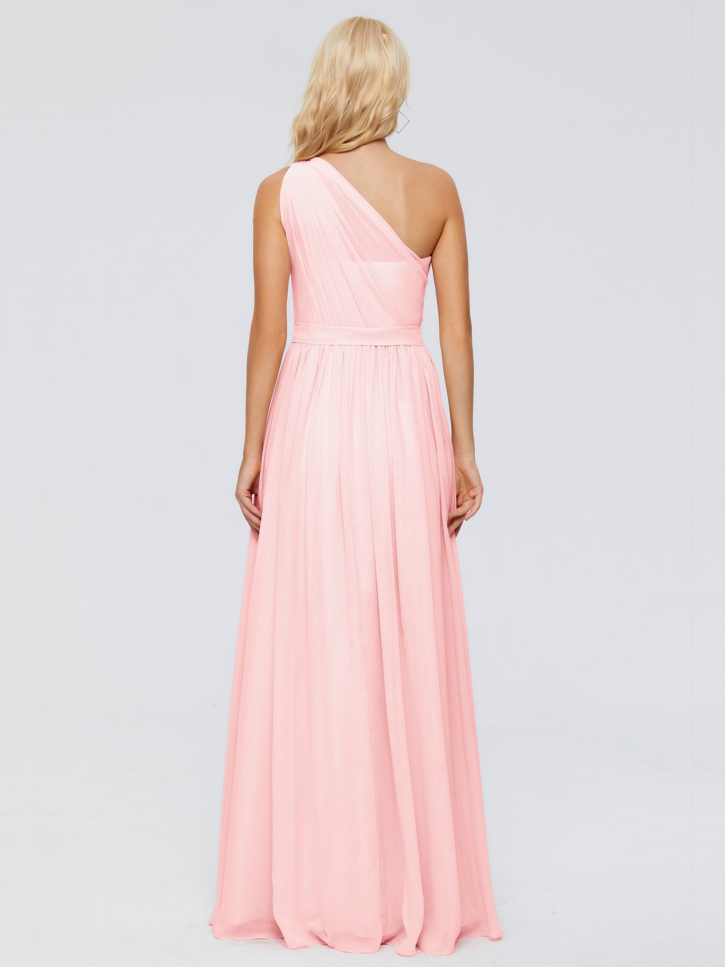 Arabella One-shoulder Chiffon Bridesmaid Dresses