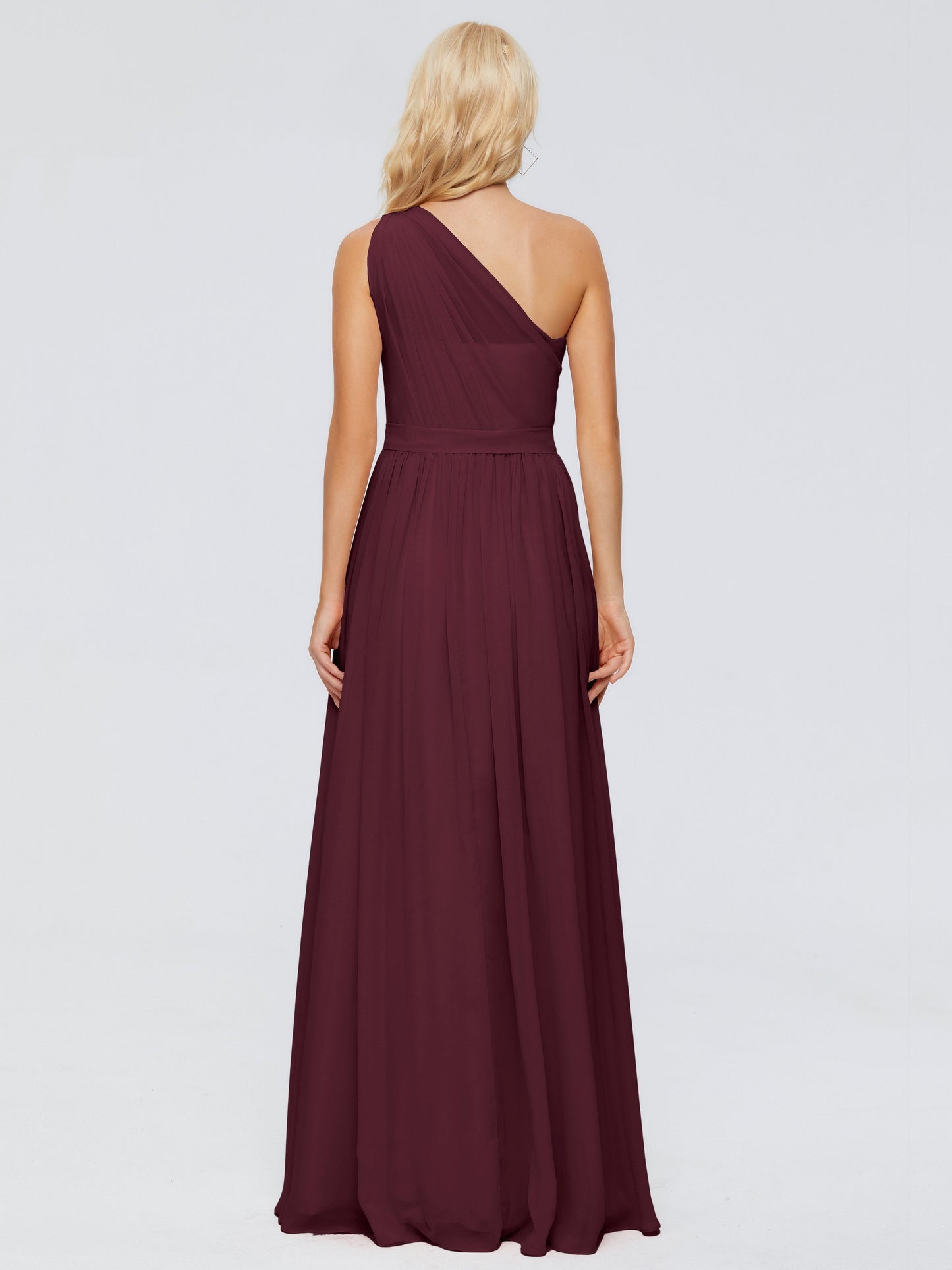 Arabella One-shoulder Chiffon Bridesmaid Dresses