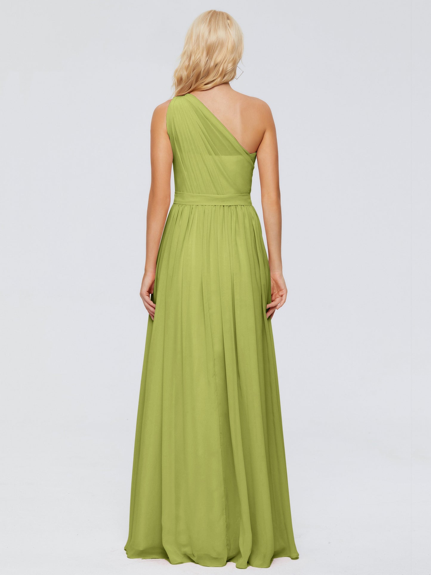 Arabella One-shoulder Chiffon Bridesmaid Dresses