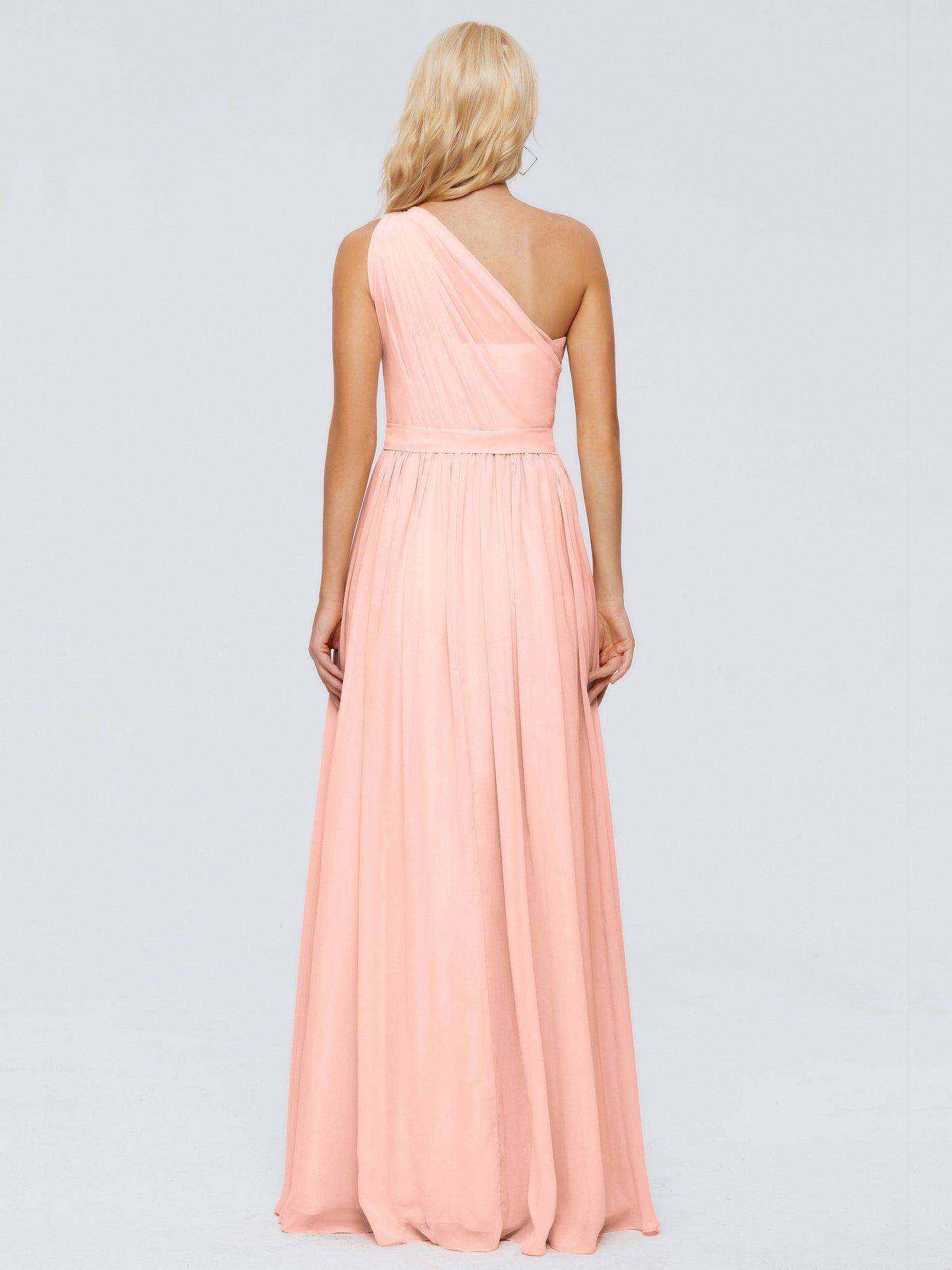 Arabella One-shoulder Chiffon Bridesmaid Dresses