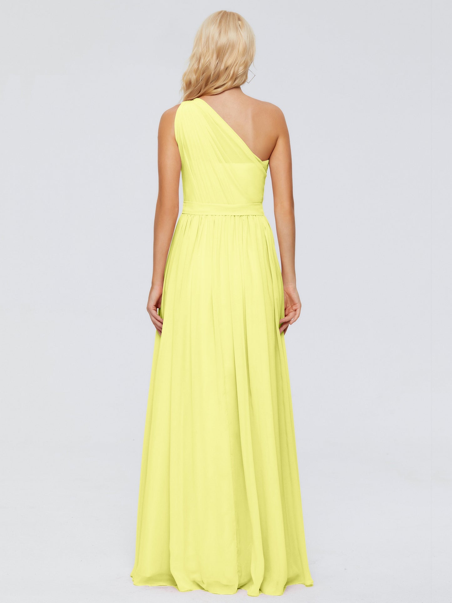 Arabella One-shoulder Chiffon Bridesmaid Dresses