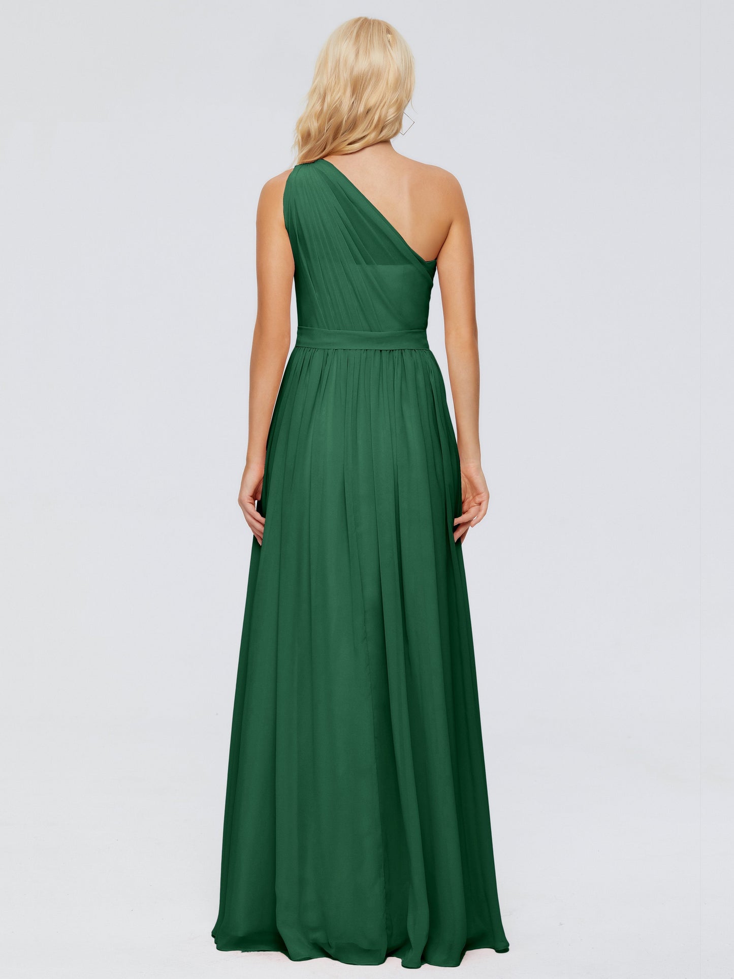 Arabella One-shoulder Chiffon Bridesmaid Dresses