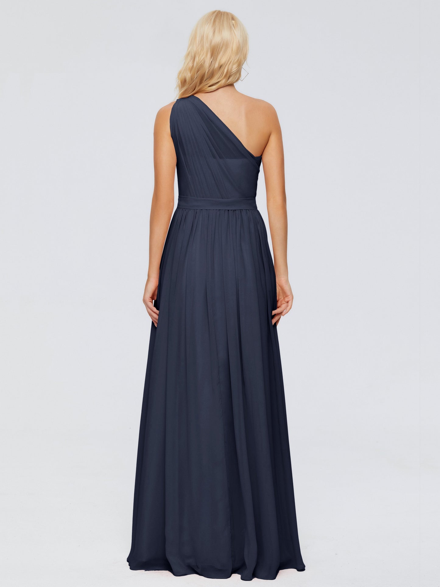 Arabella One-shoulder Chiffon Bridesmaid Dresses