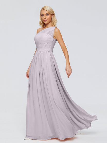 Arabella One-shoulder Chiffon Bridesmaid Dresses
